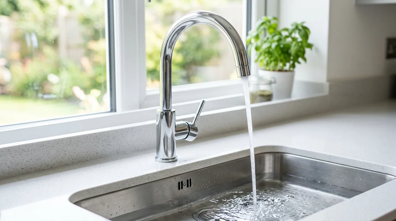 Local Plumbing Master Pros same day plumber fixing a faucet in Mayfield, PA